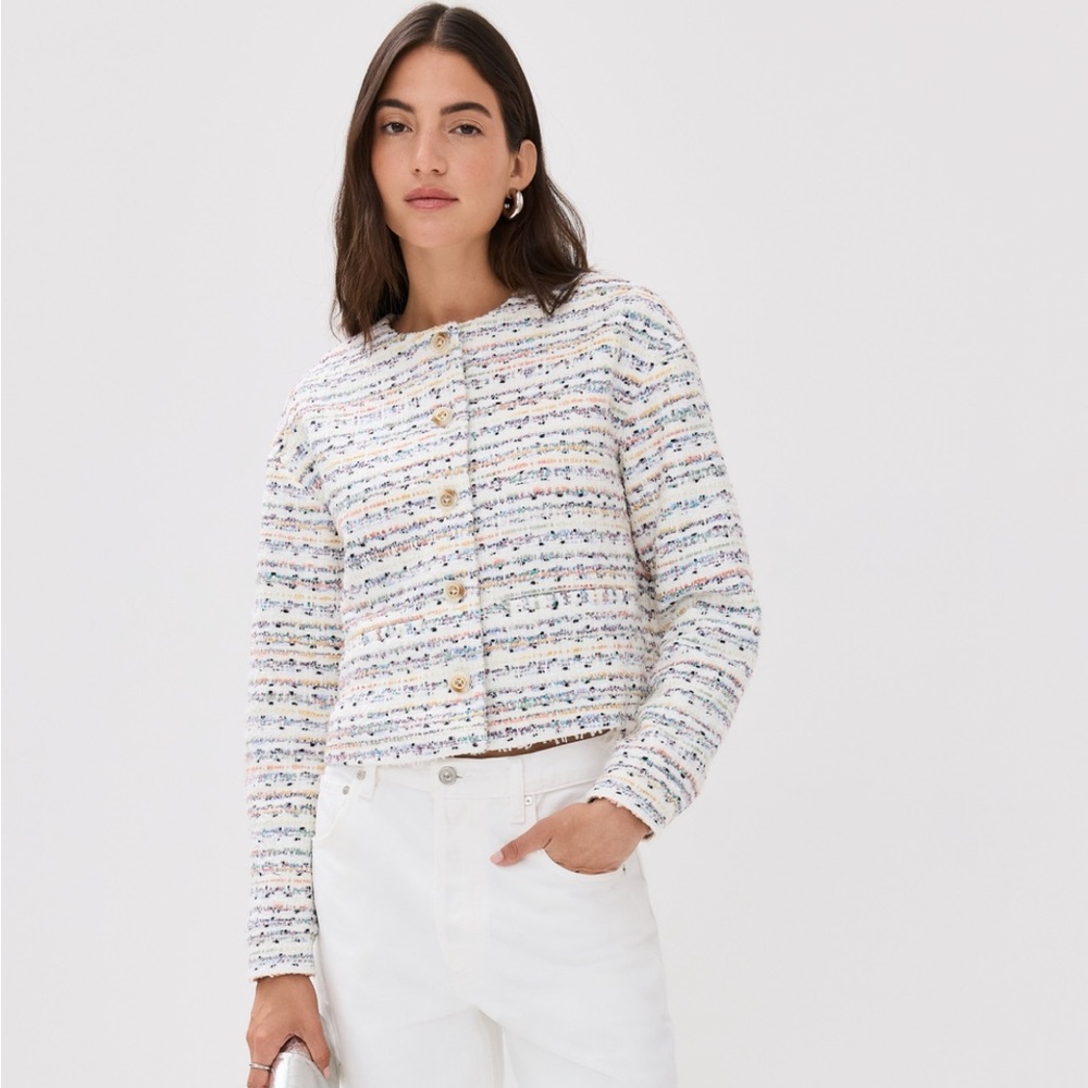 Hill House Multicolor Tweed Blazer